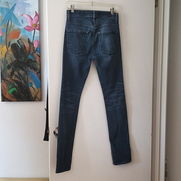 7 For All Mankind Luxe Performance PAXTYN Clean Pocket Jeans Size 28 - Picture 9 of 10